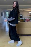 Conrad Layer Knit Black